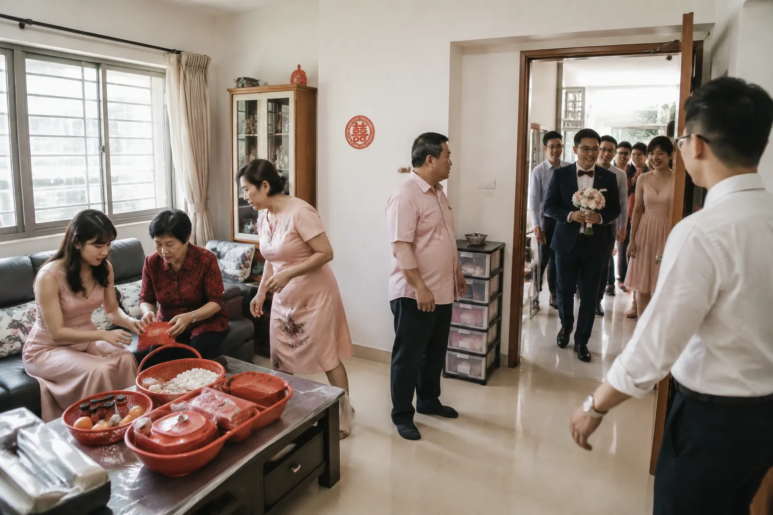Planning a Chinese Wedding Gatecrash at an HDB Home
